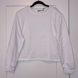 Zara Cropped Oversized Sweater